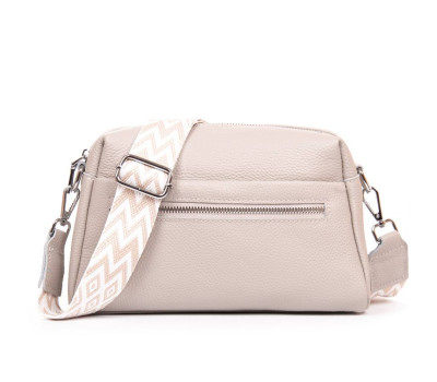 Сумка Женская Классическая кожа ALEX RAI 99122 beige