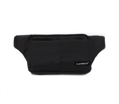 Сумка Чоловіча На пояс нейлон Lanpad 35008 black