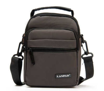 Сумка Чоловіча Планшет нейлон Lanpad 82077 grey