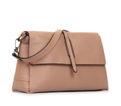 Сумка Шкіряна Жіноча Класична ALEX RAI 99104 l.camel