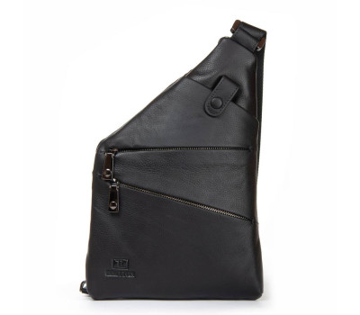 Сумка Чоловіча на плече шкіра BRETTON 9186-50 black