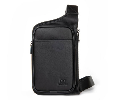 Сумка Чоловіча на плече шкіра BRETTON 407-130 black