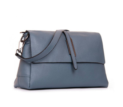 Сумка Шкіряна Жіноча Класична ALEX RAI 99104 l.blue