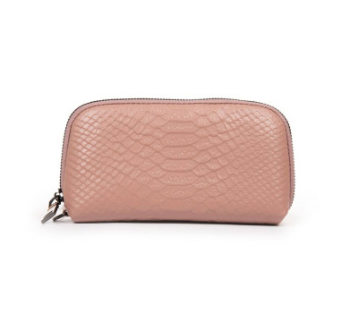 Косметичка шкіряна 60095-9 pink