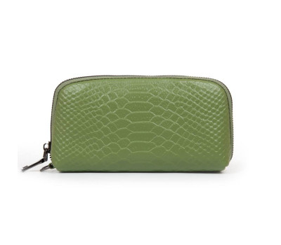 Косметичка шкіряна 60095-19 apple green