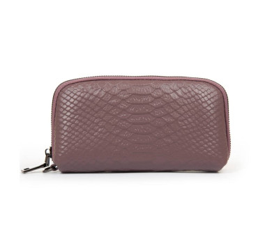 Косметичка шкіряна 60095-12 purple