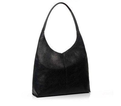 850 сумка шкіра чорна Lucherino