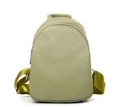 Сумка Шкіряна Жіноча Рюкзак ALEX RAI 2058-9 olive
