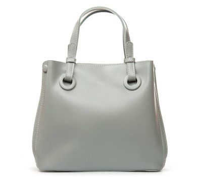 Сумка Шкіряна Жіноча Класична ALEX RAI 1546 light-grey