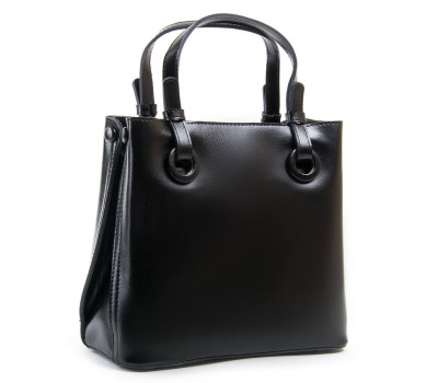 Сумка Шкіряна Жіноча Класична ALEX RAI 1546 black
