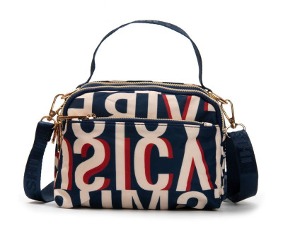 Сумка Жіноча Текстиль поліамід Jielshi F056 blue letters