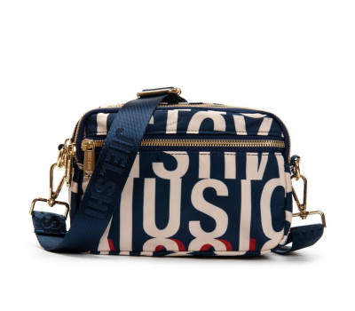 Сумка Жіноча Текстиль поліамід Jielshi C68 blue letters