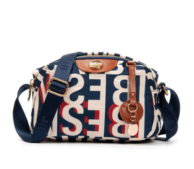 Сумка Жіноча Текстиль поліамід Jielshi 1158 blue letters