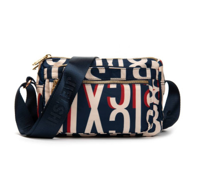 Сумка Жіноча Текстиль поліамід Jielshi 5667 blue letters