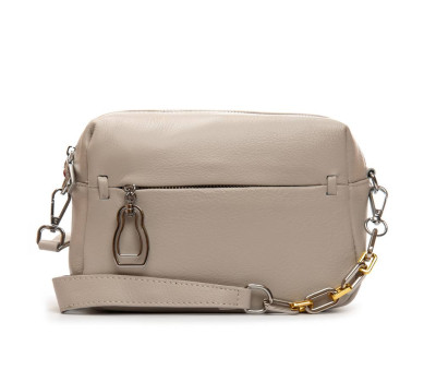 Сумка Шкіряна Жіноча Класична ALEX RAI 2044-9 l.beige