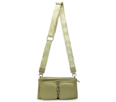 Сумка Шкіряна Жіноча Класична ALEX RAI 2051-9 olive