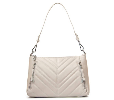 Сумка Шкіряна Жіноча Класична ALEX RAI 2056-9 l.beige