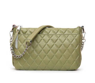 Сумка Шкіряна Жіноча Класична ALEX RAI 8912-10 olive