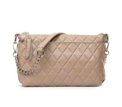 Сумка Шкіряна Жіноча Класична ALEX RAI 8912-10 beige