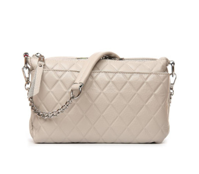 Сумка Шкіряна Жіноча Класична ALEX RAI 8912-10 l.beige