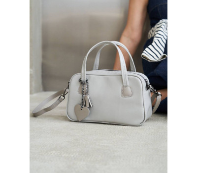 Жіноча сумка «Камерон» сіра WeLassie