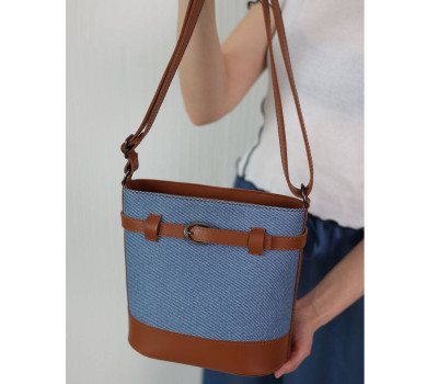 Жіноча сумочка «Нат» синя WeLassie