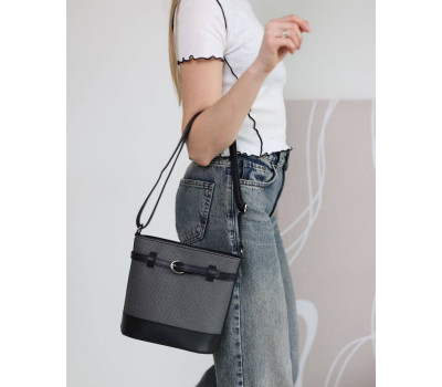 Жіноча сумочка «Нат» чорна WeLassie