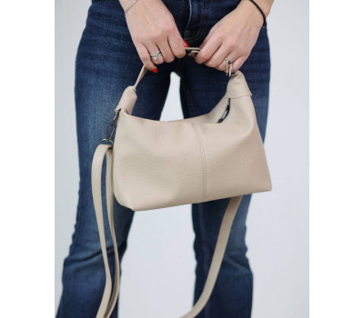 Жіноча сумка «Брі» бежева WeLassie