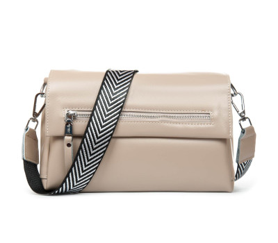 Сумка Шкіряна Жіноча Класична ALEX RAI 8159 l.beige