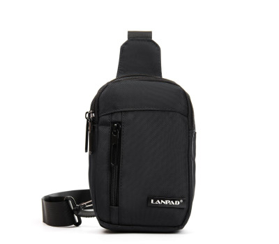 Сумка Чоловіча на плече нейлон Lanpad 0930 black
