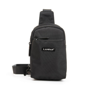 Сумка Чоловіча на плече нейлон Lanpad 0929 black