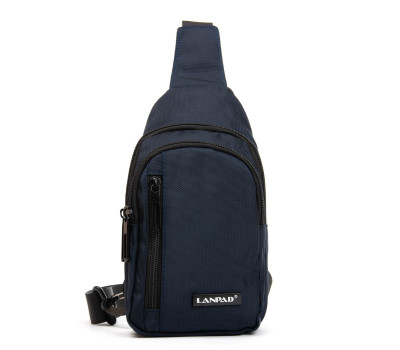 Сумка Чоловіча на плече нейлон Lanpad 20829 blue
