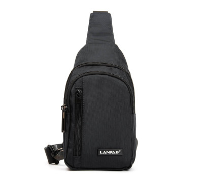Сумка Чоловіча на плече нейлон Lanpad 20829 black