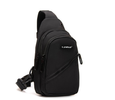 Сумка Чоловіча на плече нейлон Lanpad 82085 black