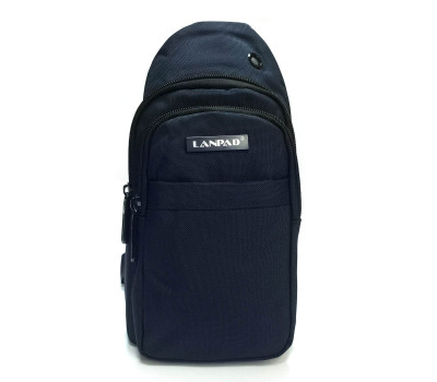 Сумка Мужская На Плечо нейлон Lanpad 35001 blue
