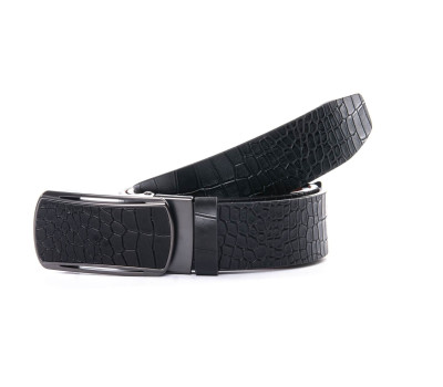 Ремінь шкіряний чоловічий D36-7373 black