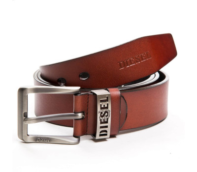 Ремінь шкіряний чоловічий DS-3748 light-brown