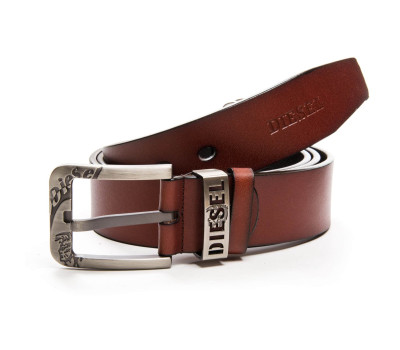 Ремінь шкіряний чоловічий DS-3723 light-brown