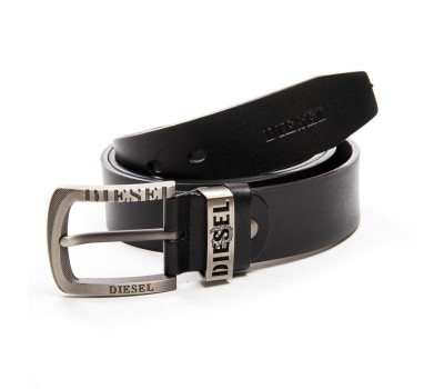 Ремінь шкіряний чоловічий DS-3724 black