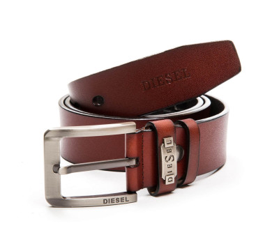 Ремінь шкіряний чоловічий DS-3741-2 light-brown