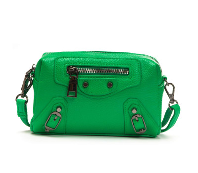 Сумка Шкіряна Жіноча Клатч ALEX RAI 60072 l.green