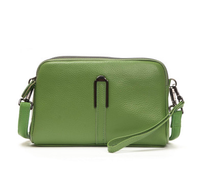 Сумка Шкіряна Жіноча Клатч ALEX RAI 99084 apple green