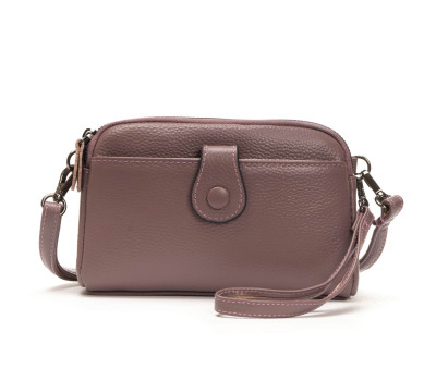 Сумка Шкіряна Жіноча Клатч ALEX RAI 88085 purple