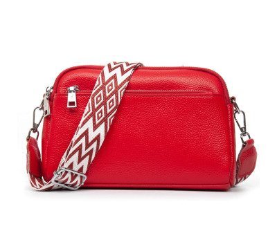 Сумка Шкіряна Жіноча Класична ALEX RAI 8960 red