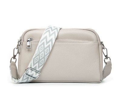 Сумка Шкіряна Жіноча Класична ALEX RAI 8960 l.gray