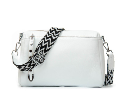 Сумка Шкіряна Жіноча Класична ALEX RAI 8958 white