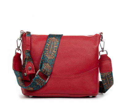 Сумка Шкіряна Жіноча Класична ALEX RAI 99120 red
