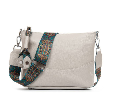 Сумка Шкіряна Жіноча Класична ALEX RAI 99120 beige