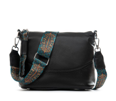 Сумка Шкіряна Жіноча Класична ALEX RAI 99120 black