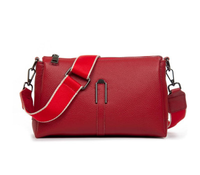 Сумка Шкіряна Жіноча Класична ALEX RAI 99105-2 red